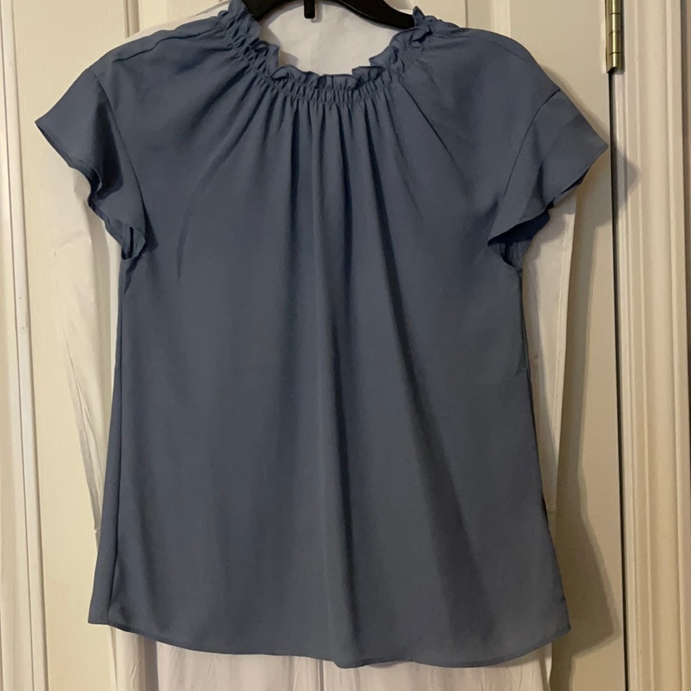 Express Size Extra Small Light Blue Blouse